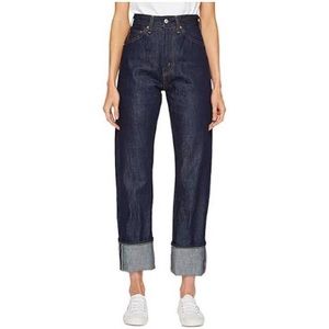 Vintage 701 levis rigid denim highwaisted